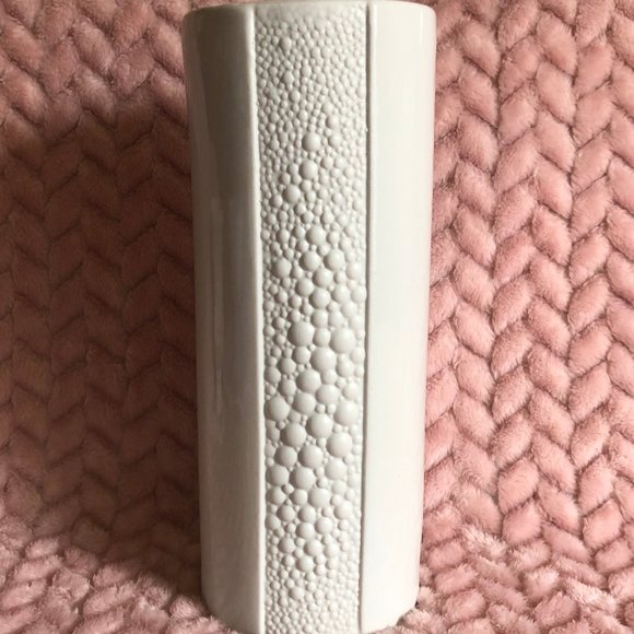 Naaman  White Bisque Porcelain Vase Vintage - Picture 2 of 6